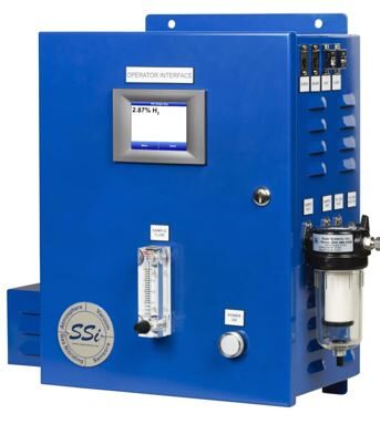 Stationärer H2/O2-Analysator für Nitrieren und FNC